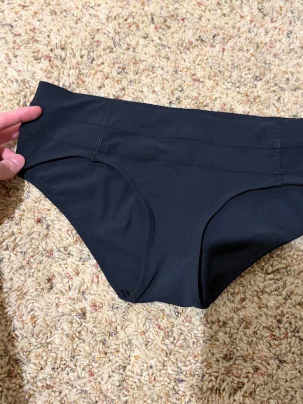 Lululemon Honeycomb Dip Bikini Swimsuit Swim Set Pink Black - Picture 12 of 16